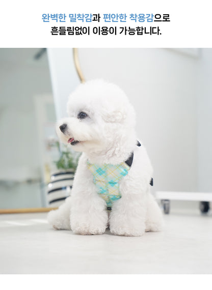 Laki 라키 28도 애견용 아이스 조끼 강아지 여름옷 쿨조끼