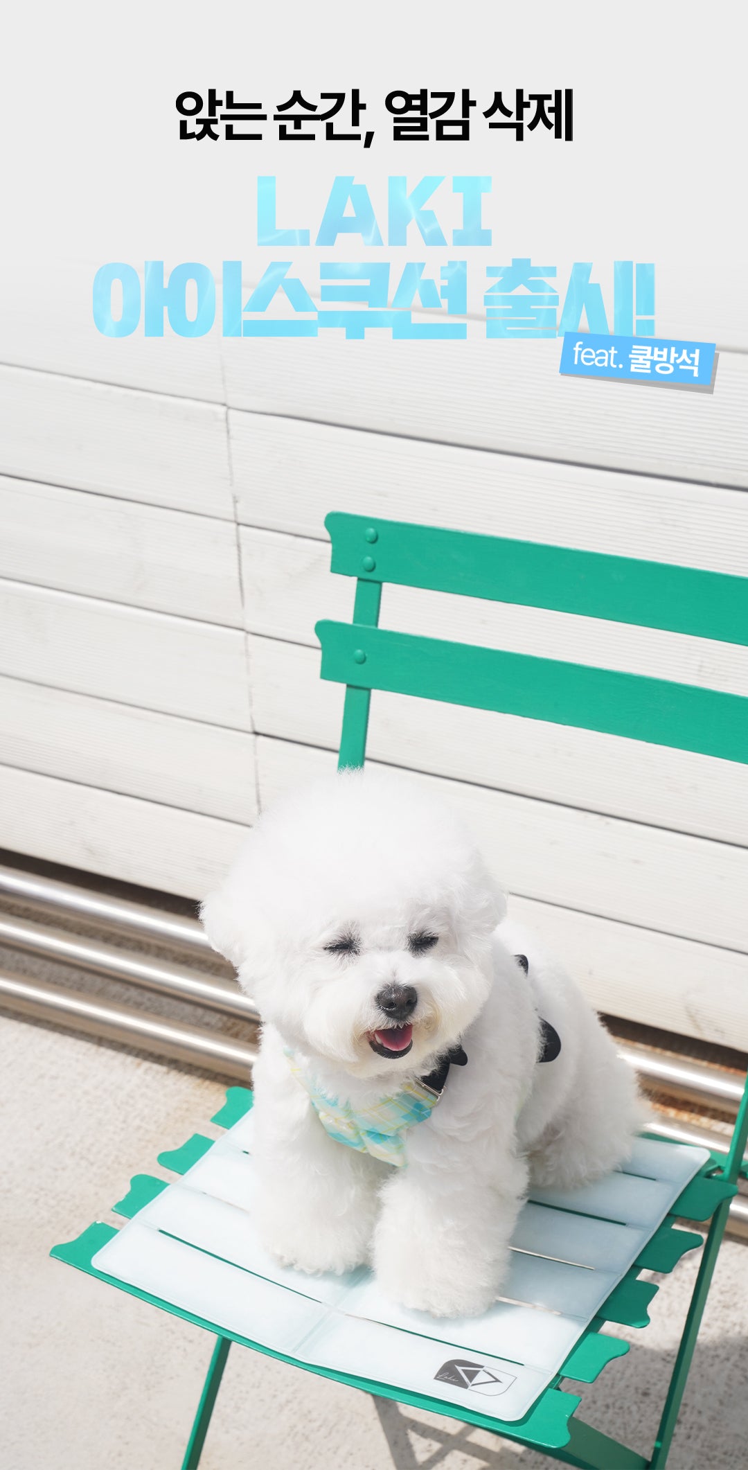 Laki 라키 아이스 강아지 쿨매트 반려동물 여름 애견 방석