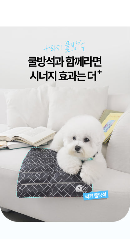 Laki 라키 28도 애견용 아이스 조끼 강아지 여름옷 쿨조끼